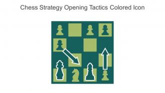 Chess Strategy Opening Tactics Colored Icon In Powerpoint Pptx Png And Editable Eps Format