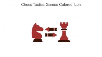 Chess Tactics Games Colored Icon In Powerpoint Pptx Png And Editable Eps Format