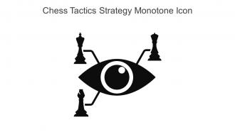 Chess Tactics Strategy Monotone Icon In Powerpoint Pptx Png And Editable Eps Format