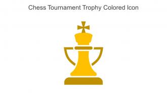 Chess Tournament Trophy Colored Icon In Powerpoint Pptx Png And Editable Eps Format