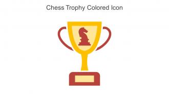 Chess Trophy Colored Icon In Powerpoint Pptx Png And Editable Eps Format