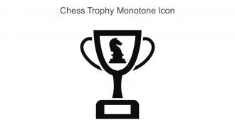 Chess Trophy Monotone Icon In Powerpoint Pptx Png And Editable Eps Format
