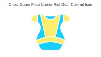 Chest Guard Plate Carrier Riot Gear Colored Icon In Powerpoint Pptx Png And Editable Eps Format