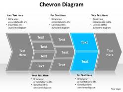 Chevron diagram editable powerpoint templates infographics images 1121