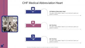 CHF Medical Abbreviation Heart In Powerpoint And Google Slides Cpb