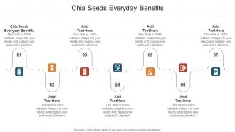 Chia Seeds Everyday Benefits In Powerpoint And Google Slides Cpb
