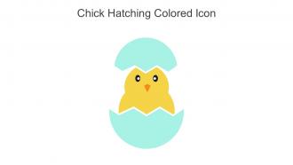 Chick Hatching Colored Icon In Powerpoint Pptx Png And Editable Eps Format
