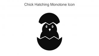 Chick Hatching Monotone Icon In Powerpoint Pptx Png And Editable Eps Format