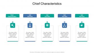 Chief Characteristics In Powerpoint And Google Slides Cpb