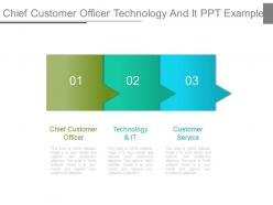 Chief Customer Officer Technology And It Ppt Example