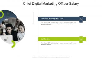 Chief Digital Marketing Officer Salary In Powerpoint And Google Slides Cpb
