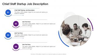 Chief Staff Startup Job Description In Powerpoint And Google Slides Cpb