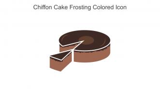 Chiffon Cake Frosting Colored Icon In Powerpoint Pptx Png And Editable Eps Format