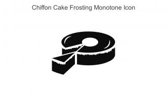 Chiffon Cake Frosting Monotone Icon In Powerpoint Pptx Png And Editable Eps Format