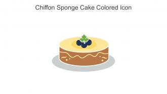Chiffon Sponge Cake Colored Icon In Powerpoint Pptx Png And Editable Eps Format