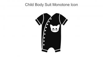 Child Body Suit Monotone Icon In Powerpoint Pptx Png And Editable Eps Format