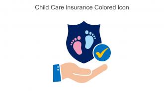 Child Care Insurance Colored Icon In Powerpoint Pptx Png And Editable Eps Format