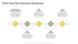 Child Care Tax Deduction Expenses In Powerpoint And Google Slides Cpb
