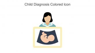 Child Diagnosis Colored Icon In Powerpoint Pptx Png And Editable Eps Format