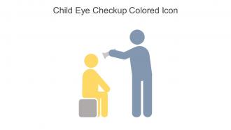 Child Eye Checkup Colored Icon In Powerpoint Pptx Png And Editable Eps Format