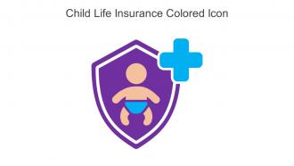 Child Life Insurance Colored Icon In Powerpoint Pptx Png And Editable Eps Format