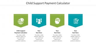 Child support payment calculator ppt powerpoint presentation model graphics cpb