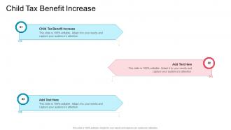 Child Tax Benefit Increase In Powerpoint And Google Slides Cpb