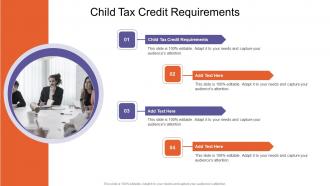 Child Tax Credit Requirements In Powerpoint And Google Slides Cpb