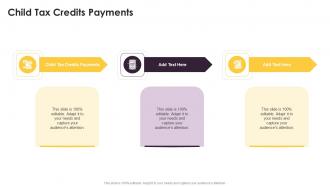 Child Tax Credits Payments In Powerpoint And Google Slides Cpb
