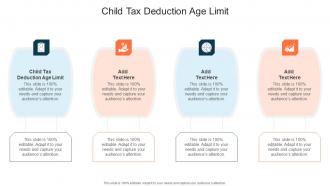 Child Tax Deduction Age Limit In Powerpoint And Google Slides Cpb