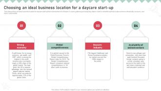 Childcare Business Plan Choosing An Ideal Business Location For A Daycare BP SS