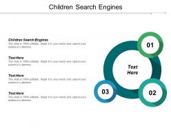 Children search engines  ppt powerpoint presentation gallery graphics cpb