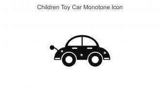 Children Toy Car Monotone Icon In Powerpoint Pptx Png And Editable Eps Format
