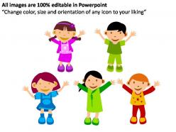Children world powerpoint presentation slides