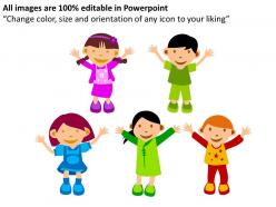Children world powerpoint presentation slides db