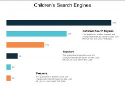 Childrens search engines ppt powerpoint presentation file graphics template cpb