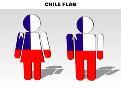 Chile country powerpoint flags