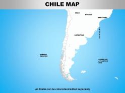 Chile powerpoint maps