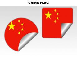 China country powerpoint flags