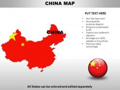 China country powerpoint maps