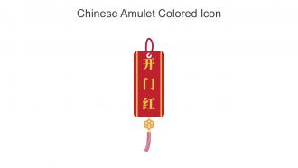 Chinese Amulet Colored Icon In Powerpoint Pptx Png And Editable Eps Format