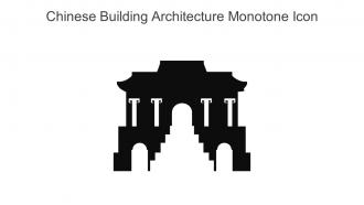 Chinese Building Architecture Monotone Icon In Powerpoint Pptx Png And Editable Eps Format