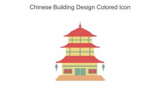 Chinese Building Design Colored Icon In Powerpoint Pptx Png And Editable Eps Format