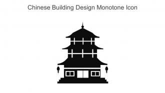 Chinese Building Design Monotone Icon In Powerpoint Pptx Png And Editable Eps Format