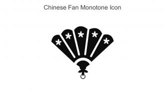 Chinese Fan Monotone Icon In Powerpoint Pptx Png And Editable Eps Format