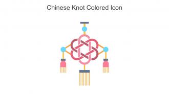 Chinese Knot Colored Icon In Powerpoint Pptx Png And Editable Eps Format