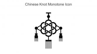 Chinese Knot Monotone Icon In Powerpoint Pptx Png And Editable Eps Format