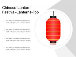 Chinese lantern festival lanterns top