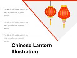 Chinese lantern illustration