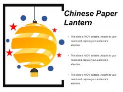 Chinese paper lantern